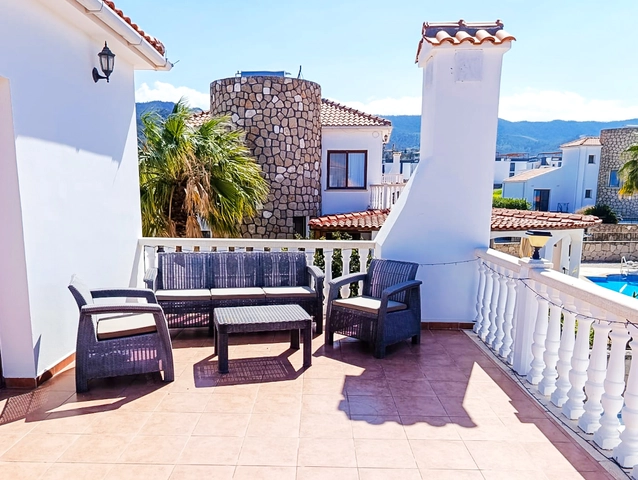 mountain and sea view villa North Cyprus