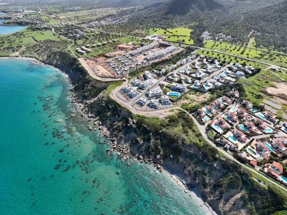 2-bedroom garden apartment with full sea view terrace in Esentepe North Cyprus