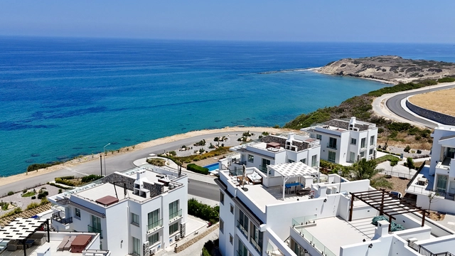 2-bedroom garden apartment with full sea view terrace in Esentepe North Cyprus