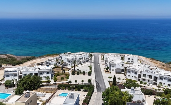 2-bedroom garden apartment with full sea view terrace in Esentepe North Cyprus