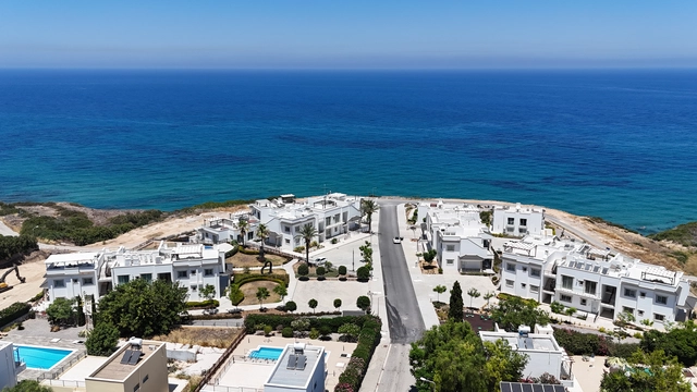 2-bedroom garden apartment with full sea view terrace in Esentepe North Cyprus