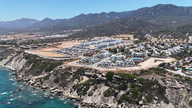 2-bedroom garden apartment with full sea view terrace in Esentepe North Cyprus