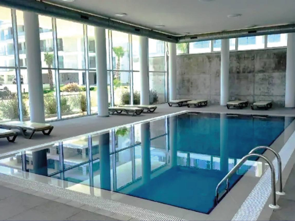 Fully furnished 2-bedroom apartment with balconies near the sea in Bogaz Iskele North Cyprus