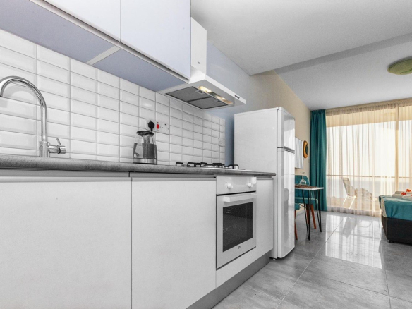 Sea view studio apartment in Abelia Residence Bogaz Iskele North Cyprus near beach with pool and spa facilities