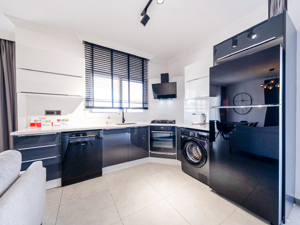 Fully furnished 3 bedroom garden villa apartment in Esentepe North Cyprus with resort facilities and swimming pools