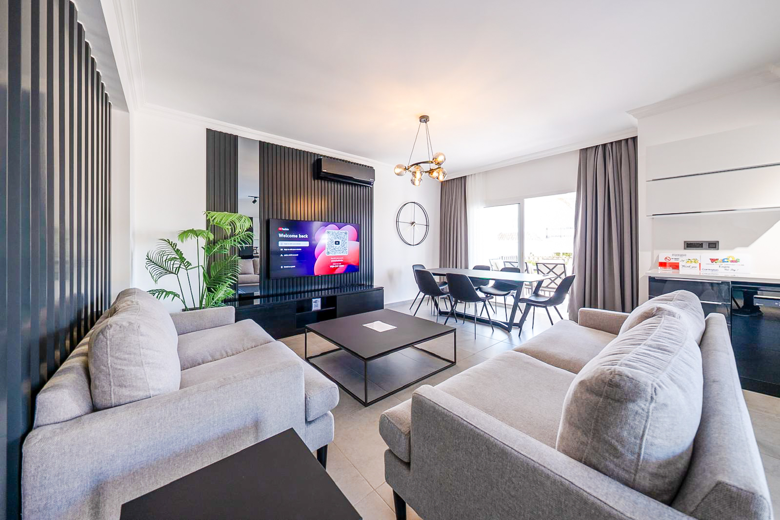 R-ESE-005 (8) Fully furnished 3 bedroom garden villa apartment in Esentepe North Cyprus with resort facilities and swimming pools