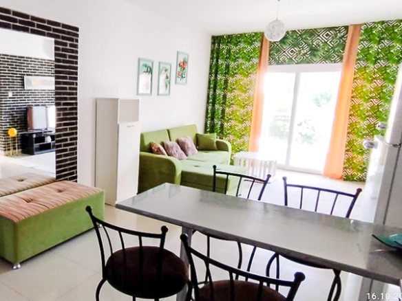 Fully furnished 2 bedroom apartment in Caesar Resort Phase 1 near Long Beach Iskele North Cyprus