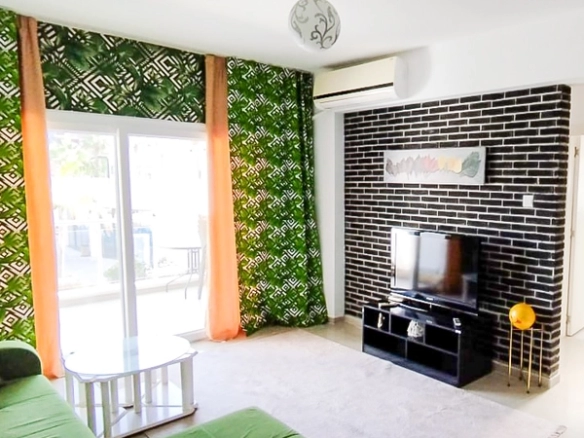 Fully furnished 2 bedroom apartment in Caesar Resort Phase 1 near Long Beach Iskele North Cyprus