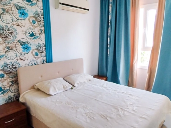 Fully furnished 2 bedroom apartment in Caesar Resort Phase 1 near Long Beach Iskele North Cyprus