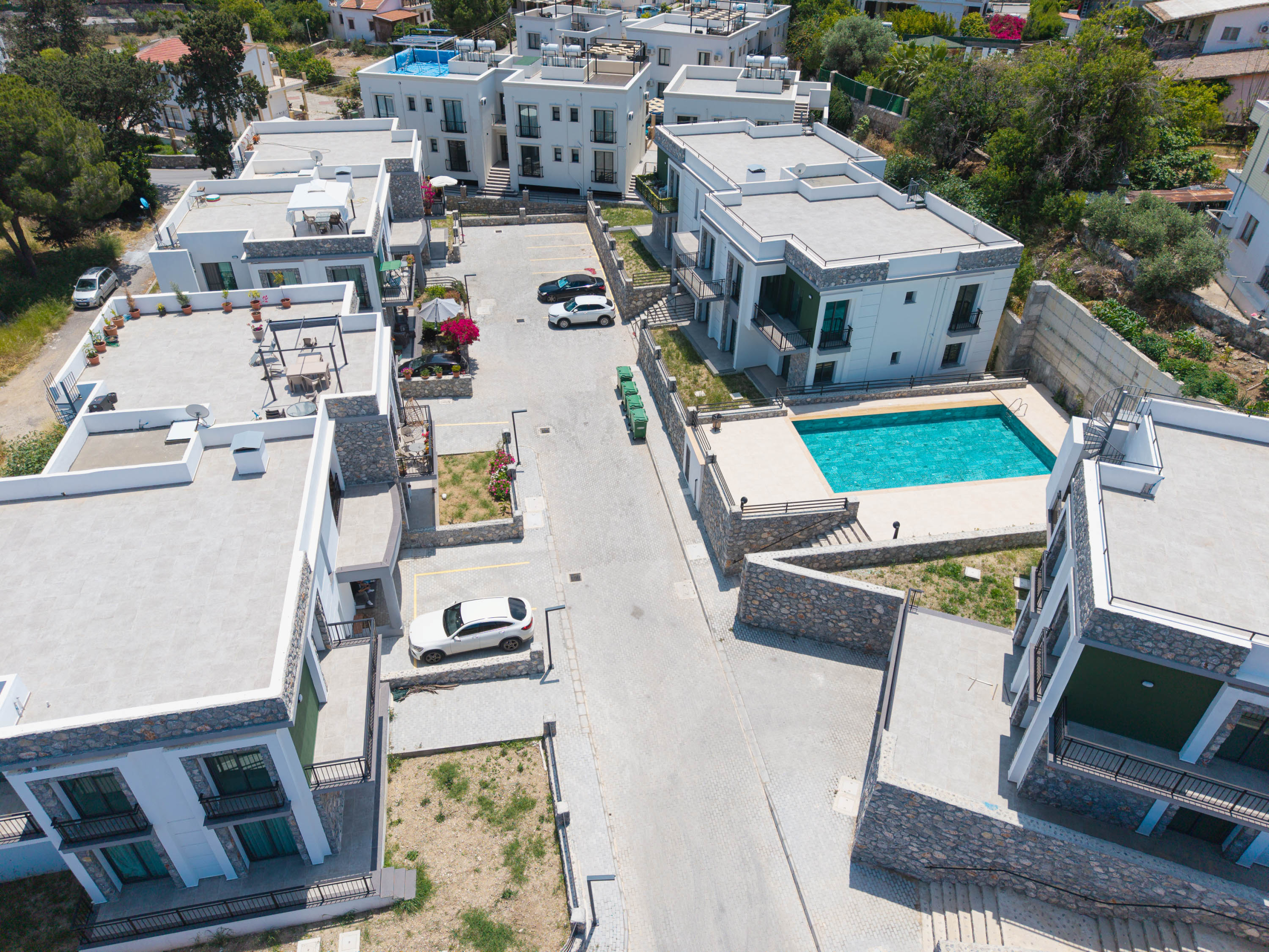 default Three-bedroom apartment with private roof terrace in Çatalköy, Kyrenia