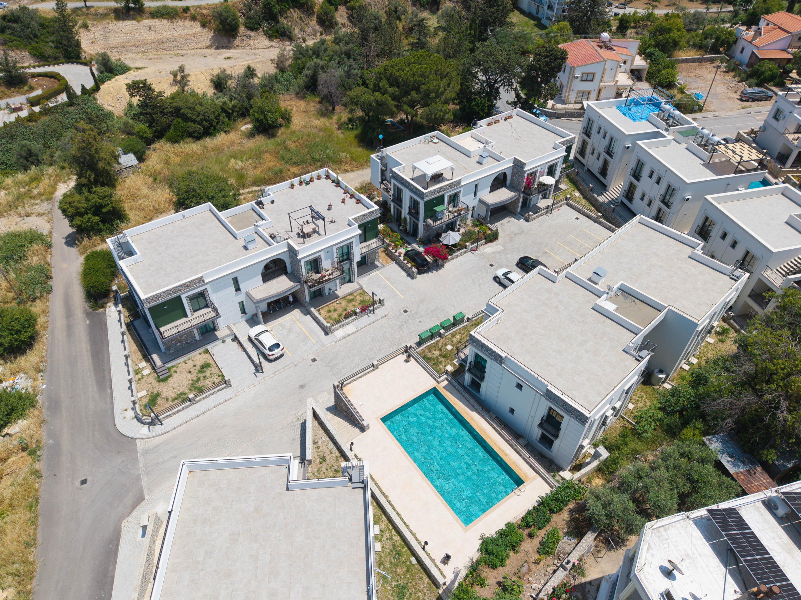 default Three-bedroom apartment with private roof terrace in Çatalköy, Kyrenia