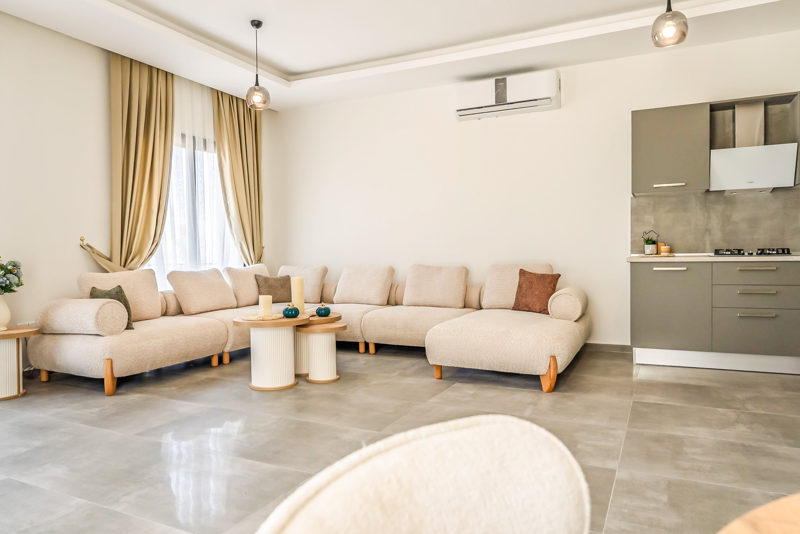Vista Life catalkoy (4) 3 bedroom ground floor garden apartment for sale in Çatalköy Kyrenia