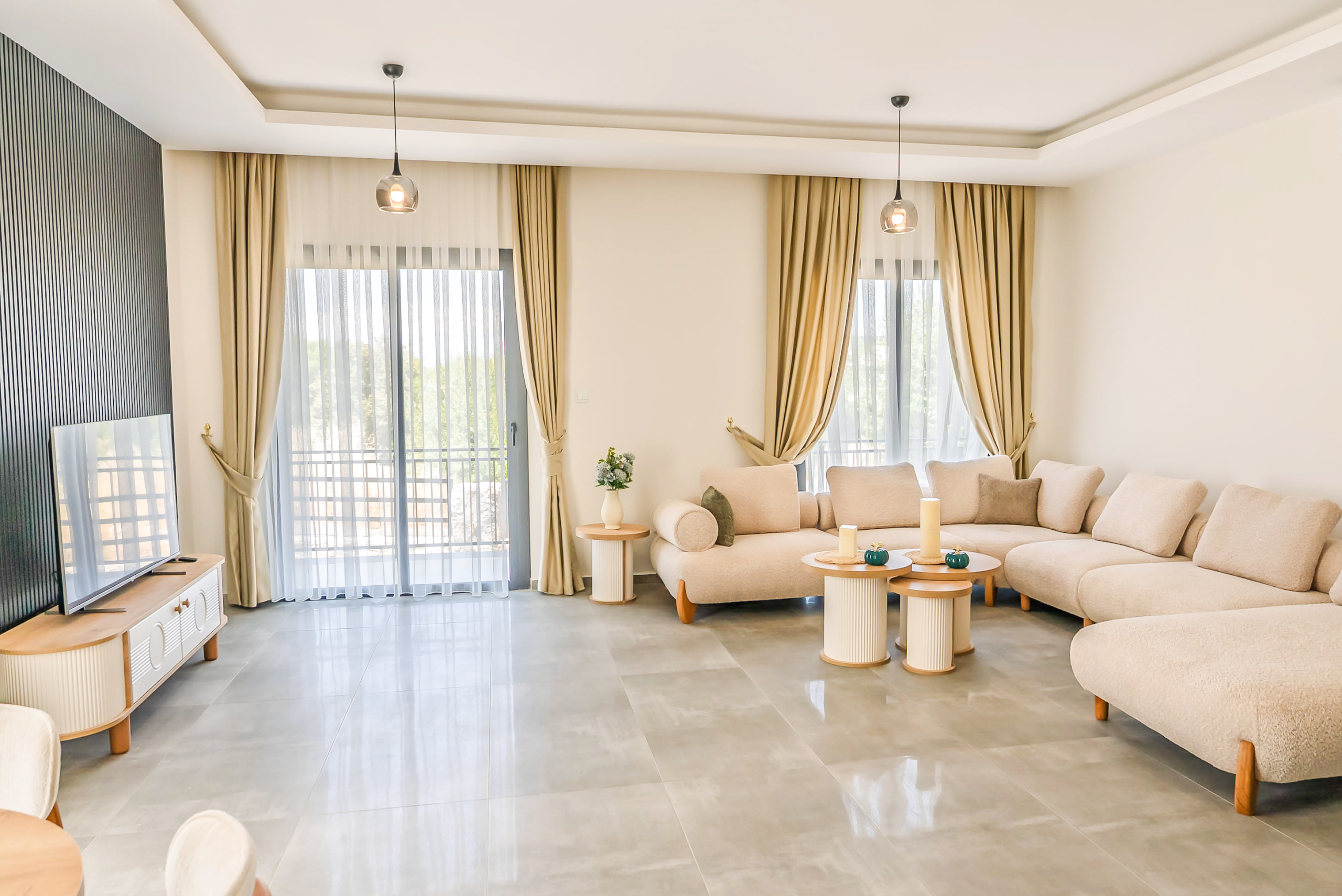 Vista Life catalkoy (5) 3 bedroom ground floor garden apartment for sale in Çatalköy Kyrenia