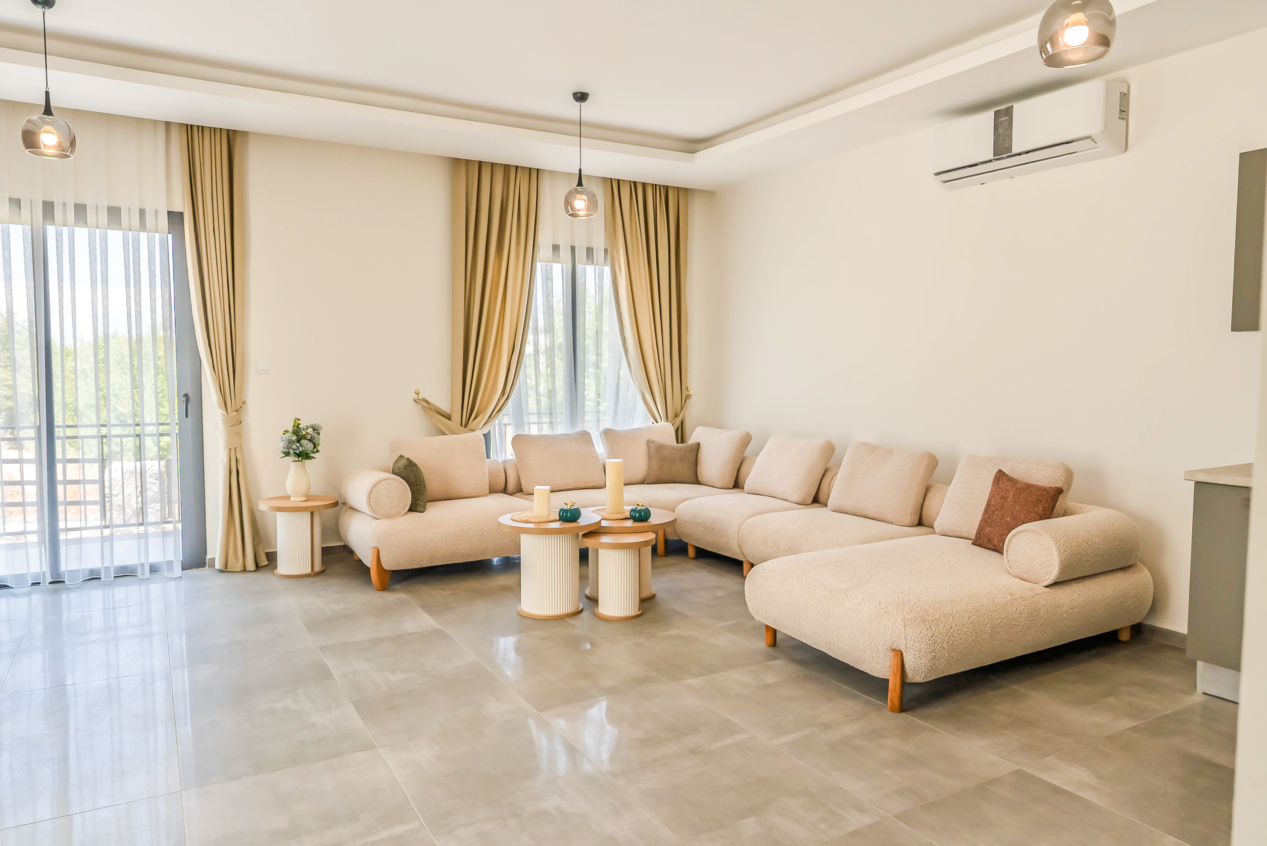 Vista Life catalkoy (6) 3 bedroom ground floor garden apartment for sale in Çatalköy Kyrenia