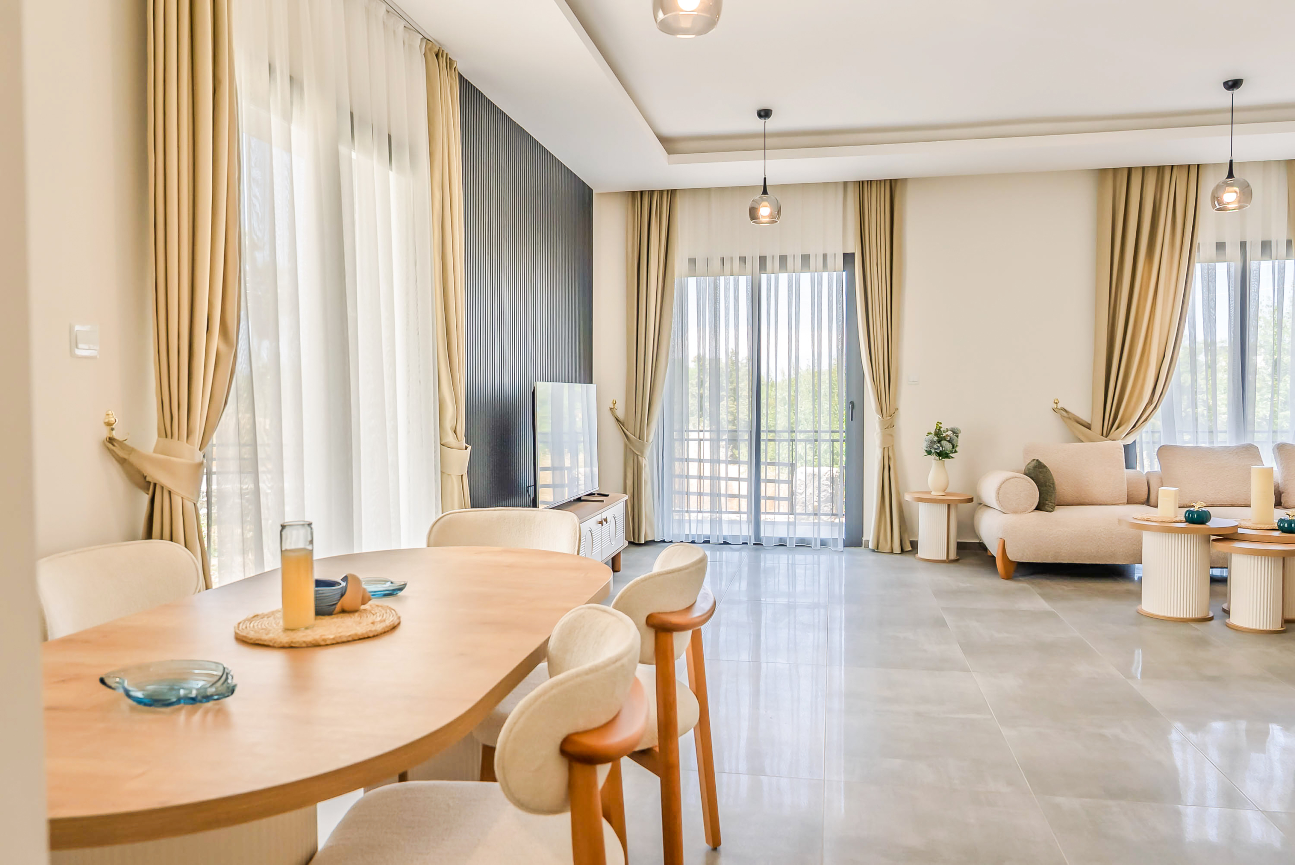 Vista Life catalkoy (7) 3 bedroom ground floor garden apartment for sale in Çatalköy Kyrenia