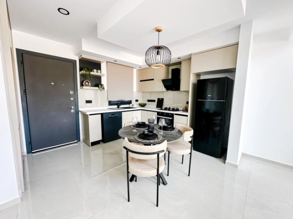 2 bedroom loft townhouse apartment with private roof terrace in Bahçeli Iskele North Cyprus