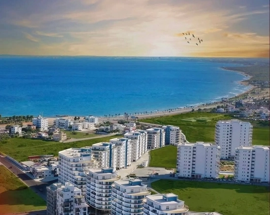 Fully furnished studio apartment in Park Residence Long Beach Iskele