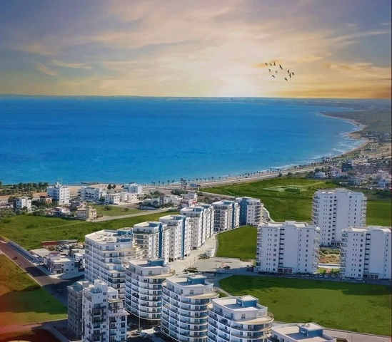 Fully furnished studio apartment in Park Residence Long Beach Iskele