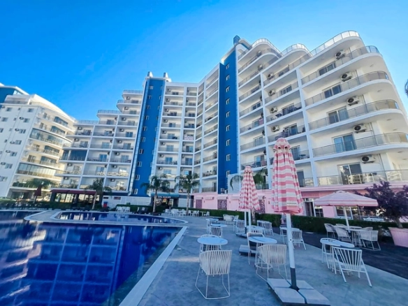 Fully furnished studio apartment in Park Residence Long Beach Iskele