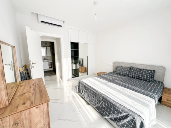 Fully furnished 1-bedroom apartment in Long Beach, Iskele, North Cyprus